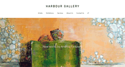 Desktop Screenshot of harbourgallery.com