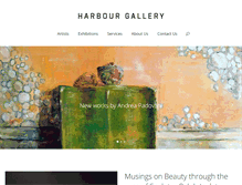 Tablet Screenshot of harbourgallery.com